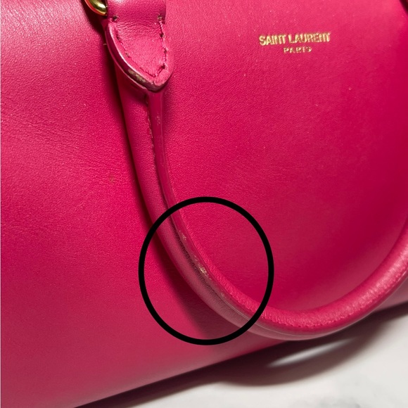 Saint Laurent Classic Baby Duffle in Pink. Includes dust bag and long strap! - Picture 12 of 15